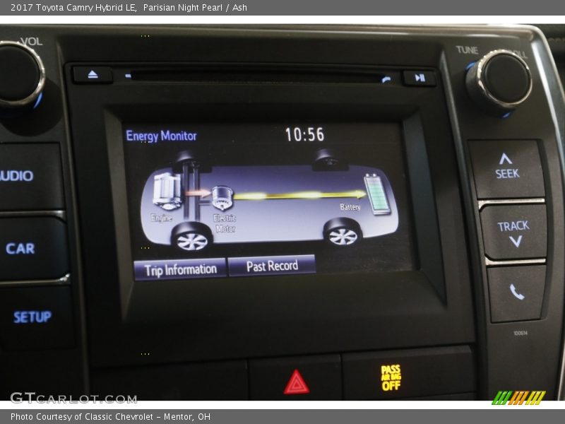 Parisian Night Pearl / Ash 2017 Toyota Camry Hybrid LE