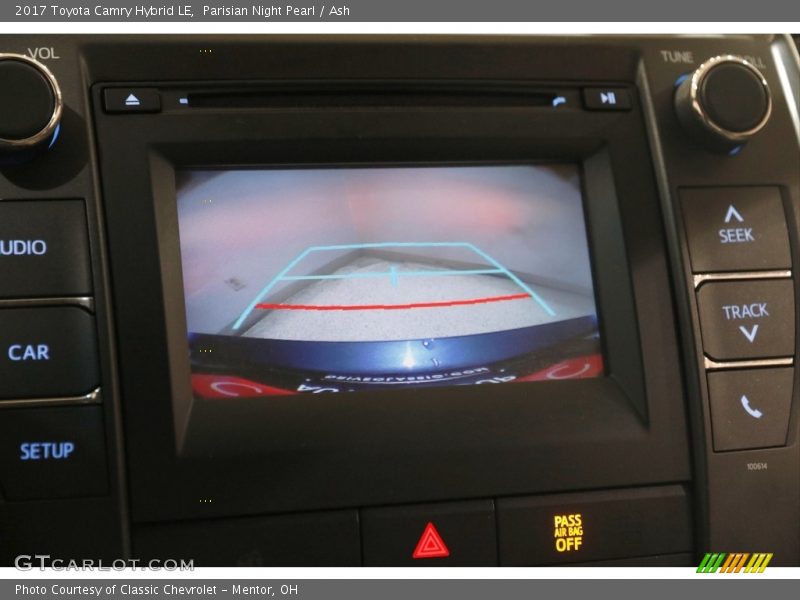 Parisian Night Pearl / Ash 2017 Toyota Camry Hybrid LE