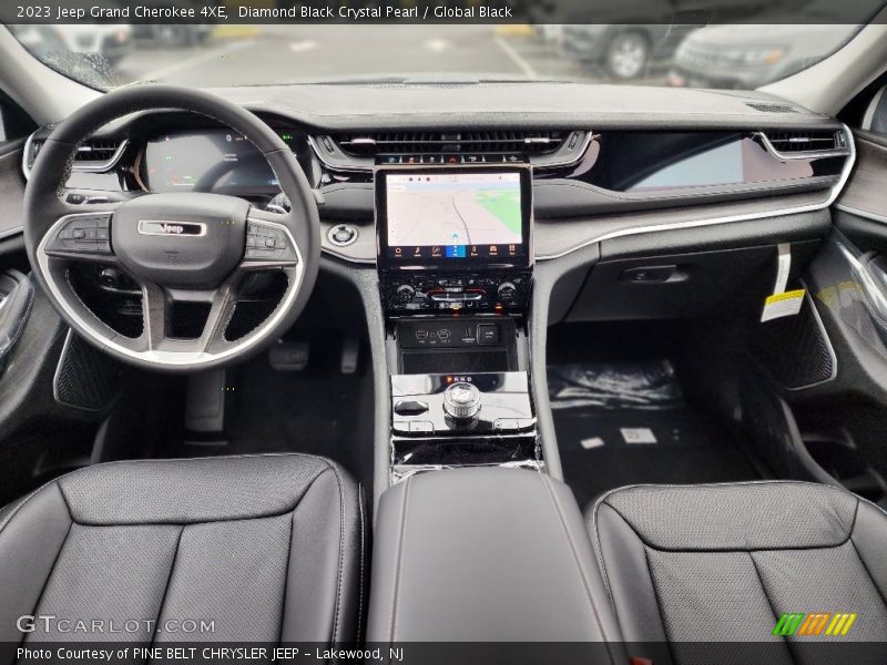 Diamond Black Crystal Pearl / Global Black 2023 Jeep Grand Cherokee 4XE