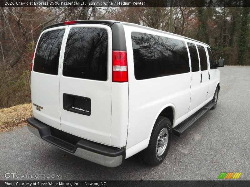 Summit White / Medium Pewter 2020 Chevrolet Express 3500 Passenger LT