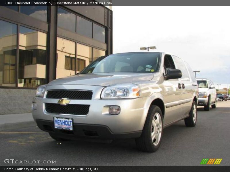 Silverstone Metallic / Medium Gray 2008 Chevrolet Uplander LS