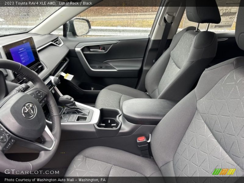 Lunar Rock / Black 2023 Toyota RAV4 XLE AWD