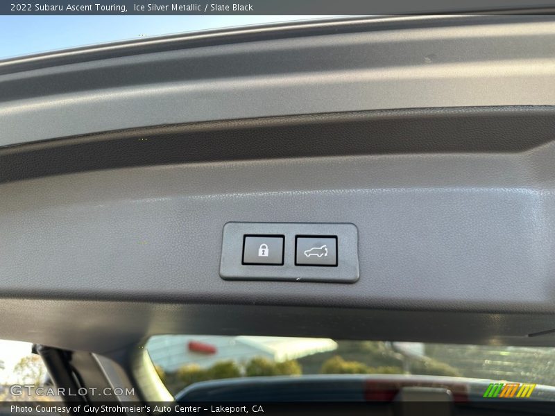 Ice Silver Metallic / Slate Black 2022 Subaru Ascent Touring
