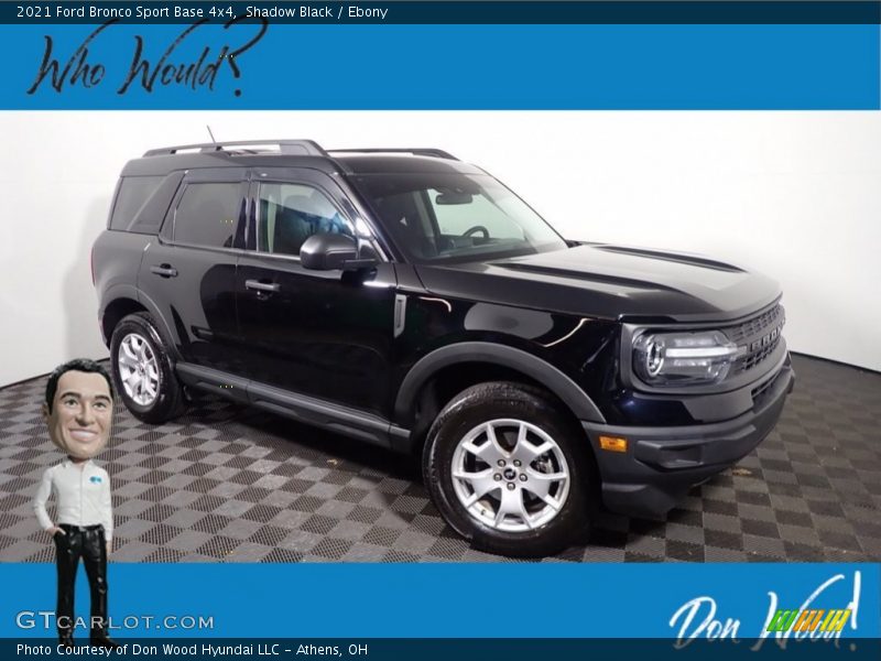 Shadow Black / Ebony 2021 Ford Bronco Sport Base 4x4