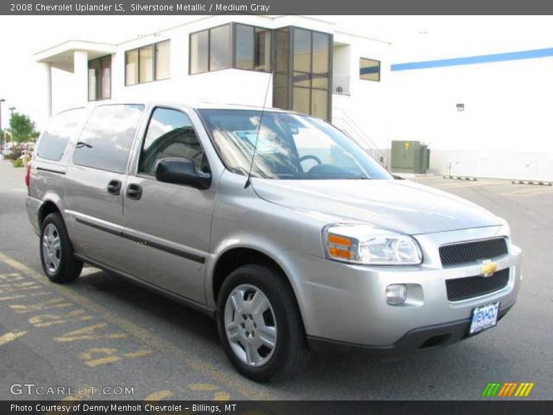 Silverstone Metallic / Medium Gray 2008 Chevrolet Uplander LS