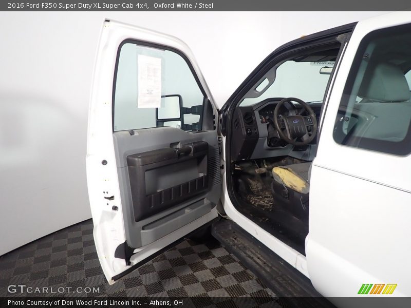 Oxford White / Steel 2016 Ford F350 Super Duty XL Super Cab 4x4