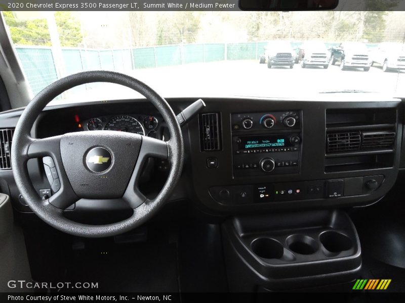 Dashboard of 2020 Express 3500 Passenger LT