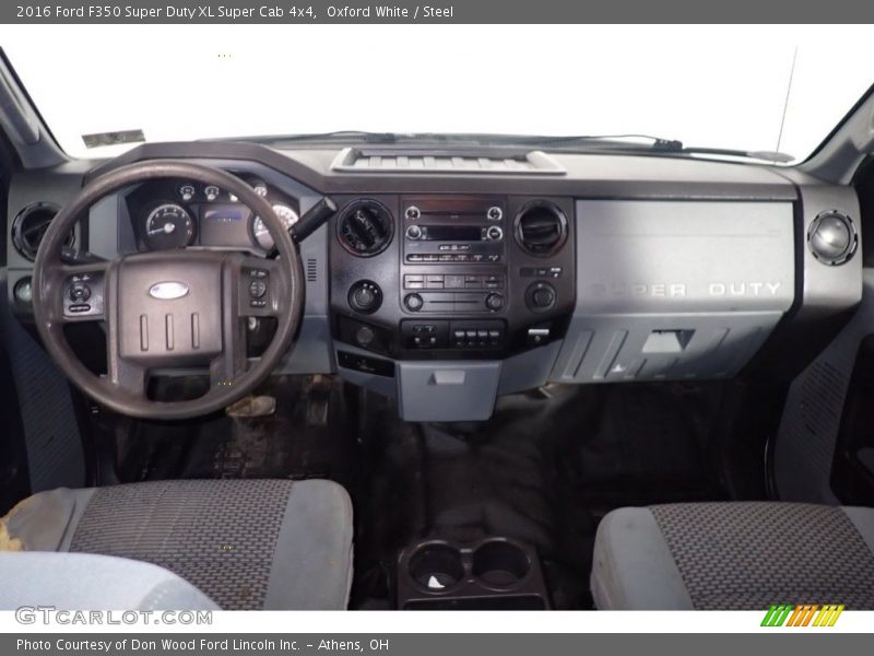 Oxford White / Steel 2016 Ford F350 Super Duty XL Super Cab 4x4