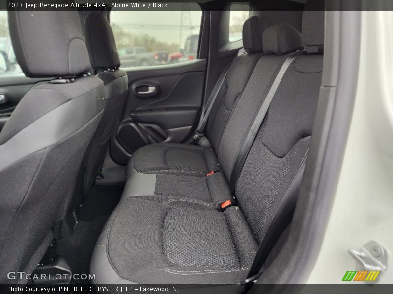 Rear Seat of 2023 Renegade Altitude 4x4
