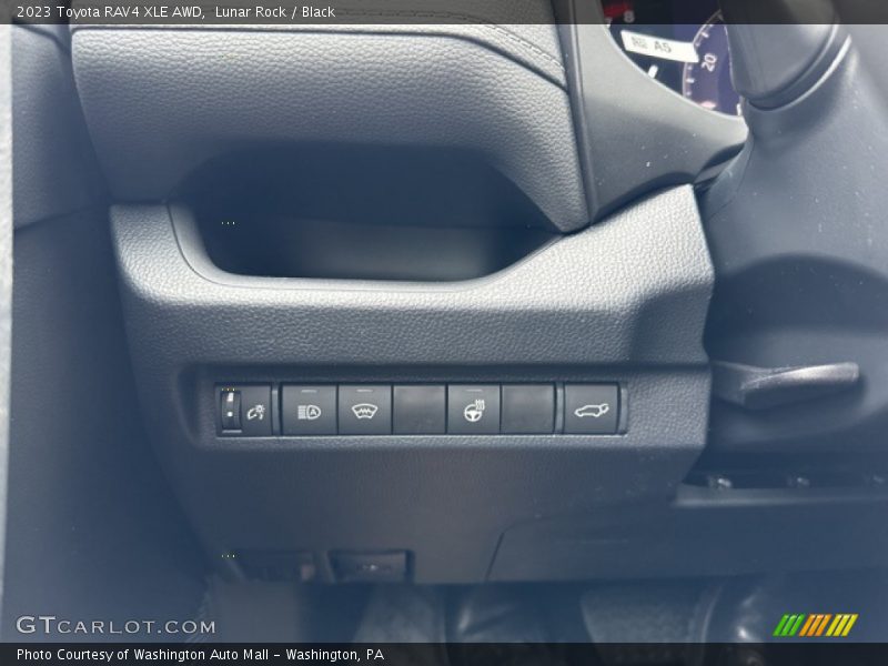 Lunar Rock / Black 2023 Toyota RAV4 XLE AWD