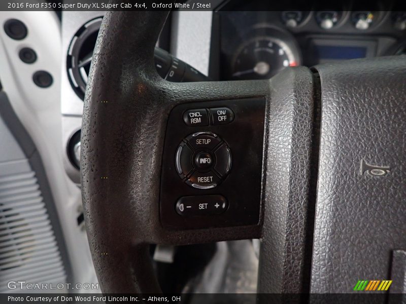 Oxford White / Steel 2016 Ford F350 Super Duty XL Super Cab 4x4