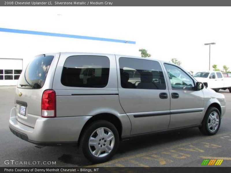Silverstone Metallic / Medium Gray 2008 Chevrolet Uplander LS
