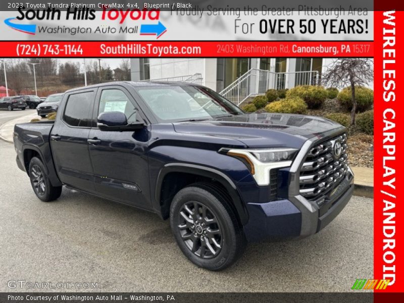 Blueprint / Black 2023 Toyota Tundra Platinum CrewMax 4x4