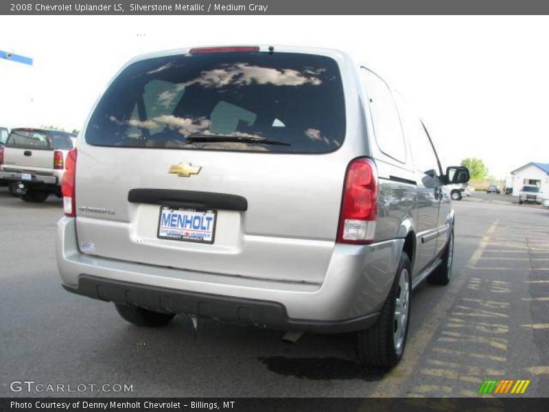 Silverstone Metallic / Medium Gray 2008 Chevrolet Uplander LS