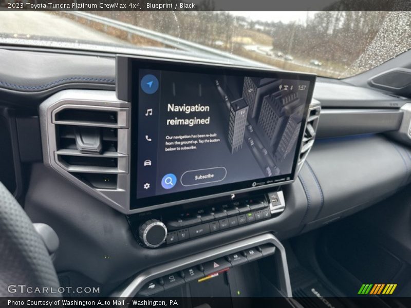 Controls of 2023 Tundra Platinum CrewMax 4x4