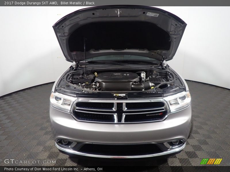 Billet Metallic / Black 2017 Dodge Durango SXT AWD