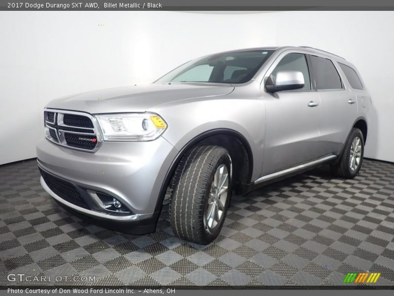 Billet Metallic / Black 2017 Dodge Durango SXT AWD