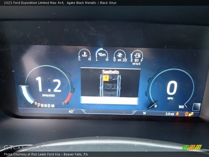 Agate Black Metallic / Black Onyx 2023 Ford Expedition Limited Max 4x4