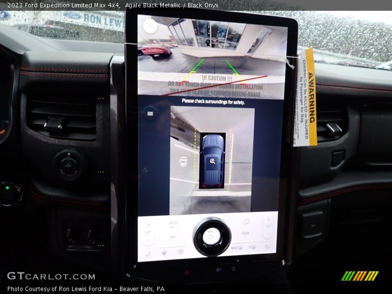 Agate Black Metallic / Black Onyx 2023 Ford Expedition Limited Max 4x4