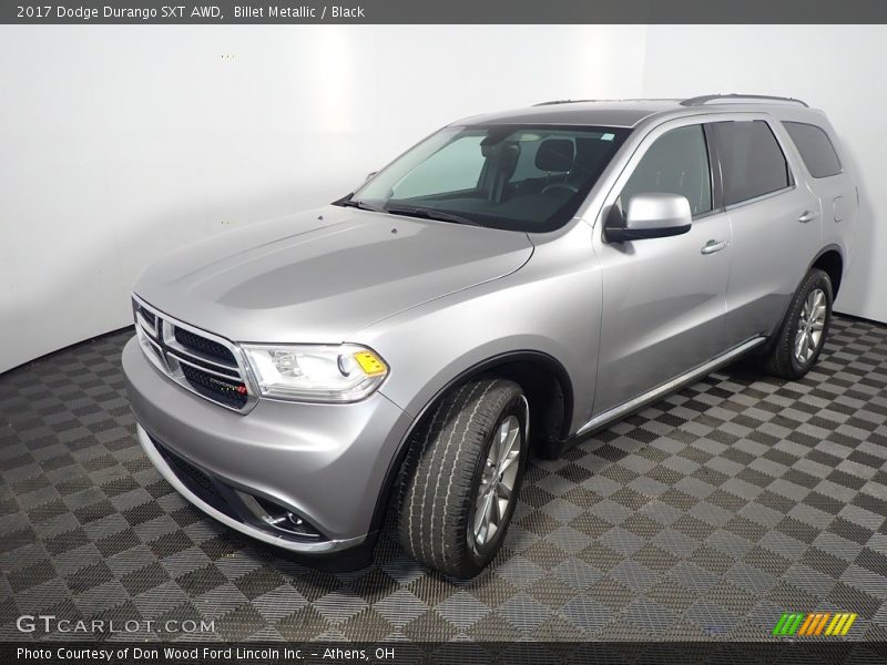 Billet Metallic / Black 2017 Dodge Durango SXT AWD