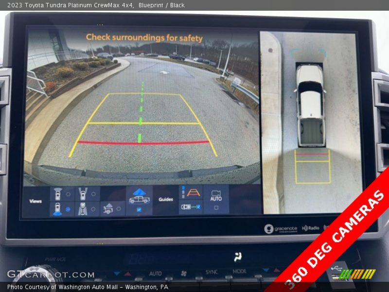 Controls of 2023 Tundra Platinum CrewMax 4x4