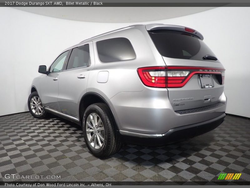 Billet Metallic / Black 2017 Dodge Durango SXT AWD