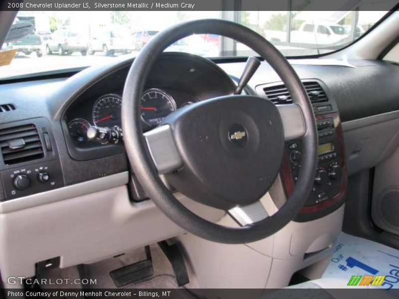Silverstone Metallic / Medium Gray 2008 Chevrolet Uplander LS