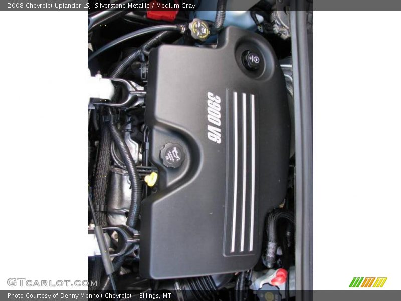 Silverstone Metallic / Medium Gray 2008 Chevrolet Uplander LS