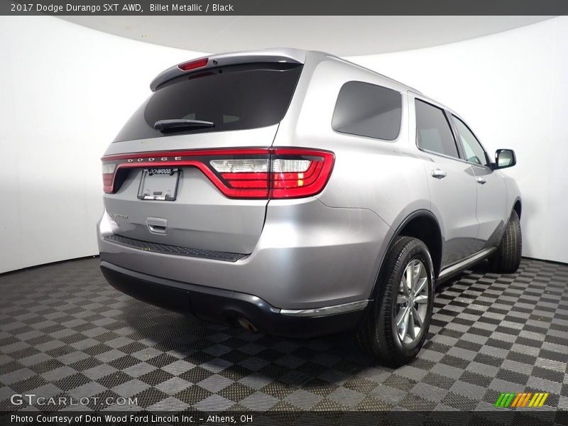 Billet Metallic / Black 2017 Dodge Durango SXT AWD
