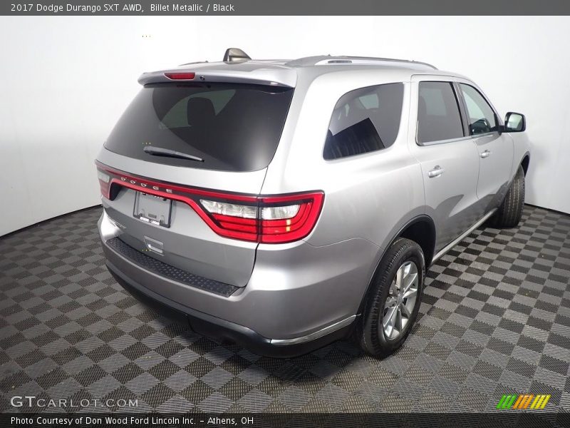 Billet Metallic / Black 2017 Dodge Durango SXT AWD