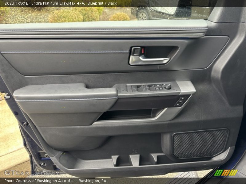 Door Panel of 2023 Tundra Platinum CrewMax 4x4