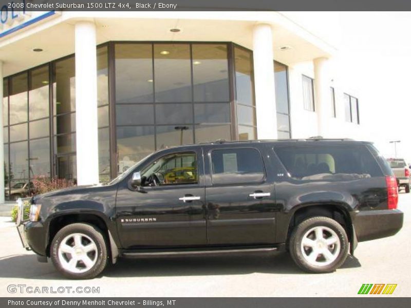 Black / Ebony 2008 Chevrolet Suburban 1500 LTZ 4x4