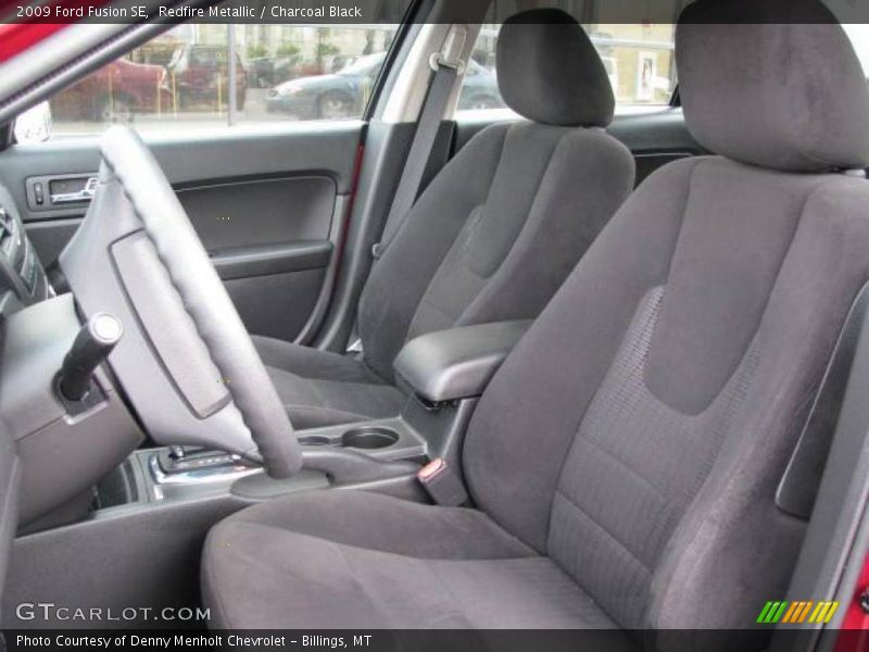 Redfire Metallic / Charcoal Black 2009 Ford Fusion SE