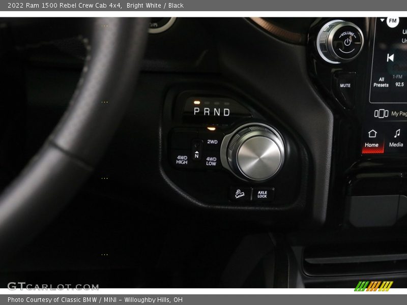 Bright White / Black 2022 Ram 1500 Rebel Crew Cab 4x4