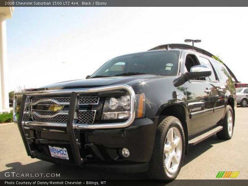 Black / Ebony 2008 Chevrolet Suburban 1500 LTZ 4x4