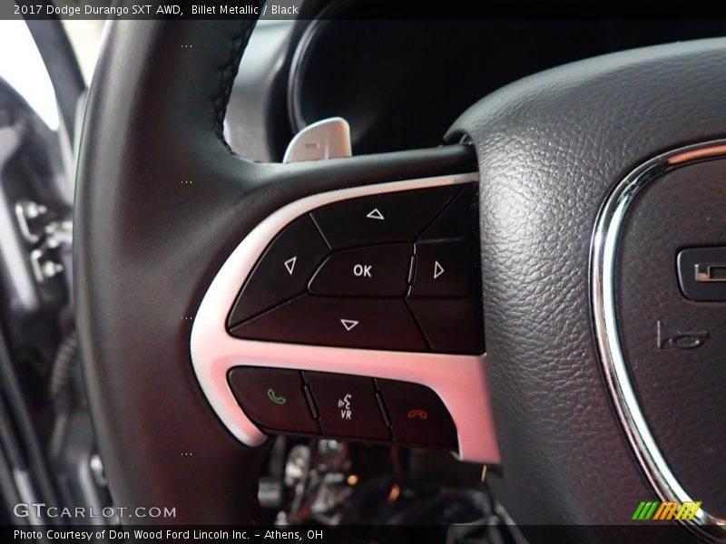 Billet Metallic / Black 2017 Dodge Durango SXT AWD