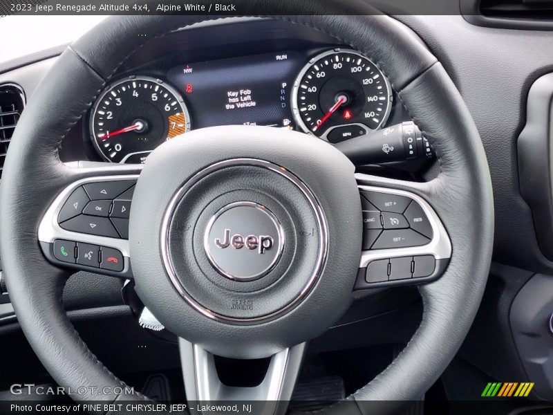 Alpine White / Black 2023 Jeep Renegade Altitude 4x4