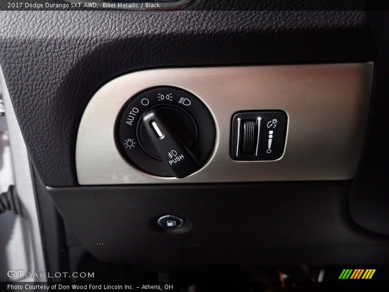 Billet Metallic / Black 2017 Dodge Durango SXT AWD