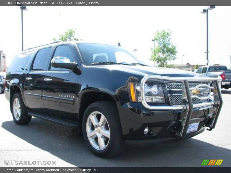 Black / Ebony 2008 Chevrolet Suburban 1500 LTZ 4x4