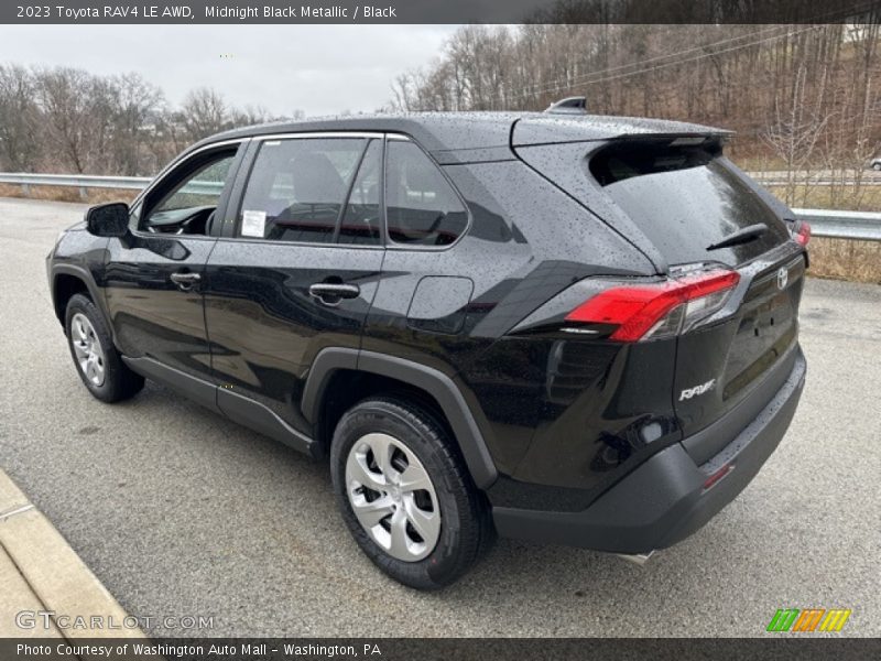 Midnight Black Metallic / Black 2023 Toyota RAV4 LE AWD
