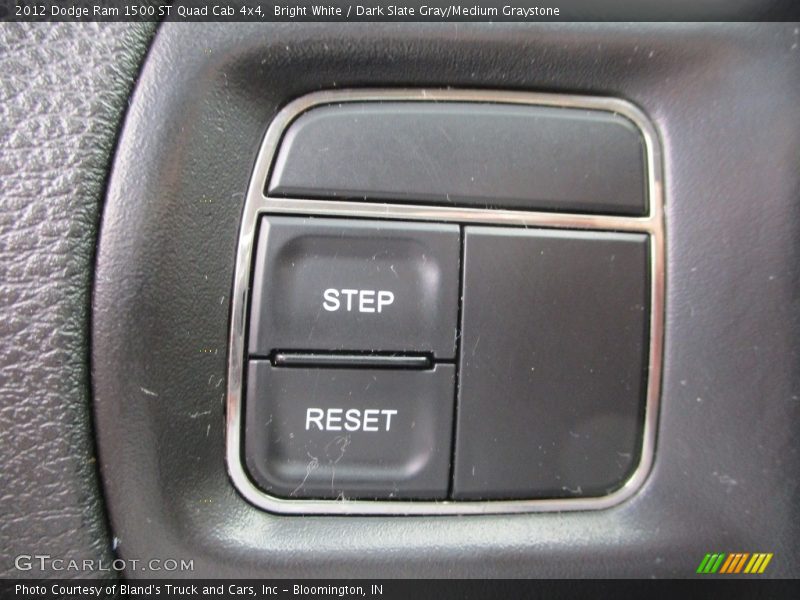 Bright White / Dark Slate Gray/Medium Graystone 2012 Dodge Ram 1500 ST Quad Cab 4x4