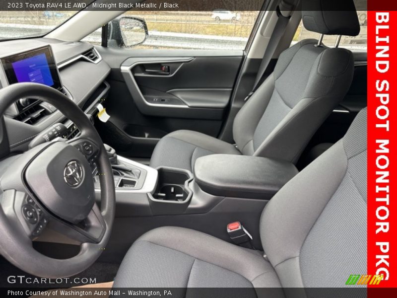 Midnight Black Metallic / Black 2023 Toyota RAV4 LE AWD