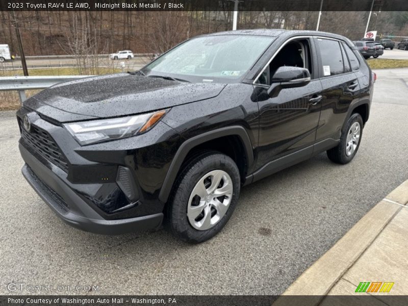Midnight Black Metallic / Black 2023 Toyota RAV4 LE AWD