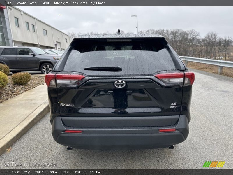 Midnight Black Metallic / Black 2023 Toyota RAV4 LE AWD