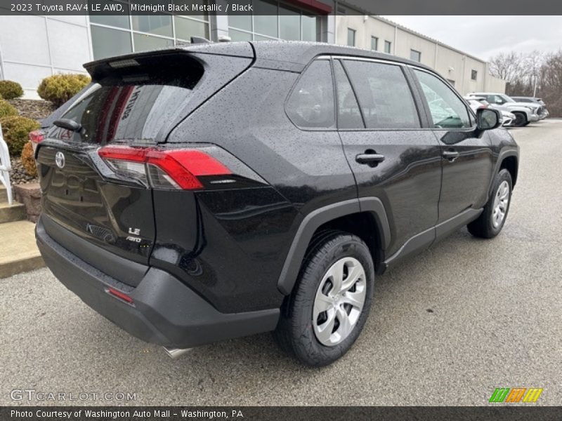 Midnight Black Metallic / Black 2023 Toyota RAV4 LE AWD
