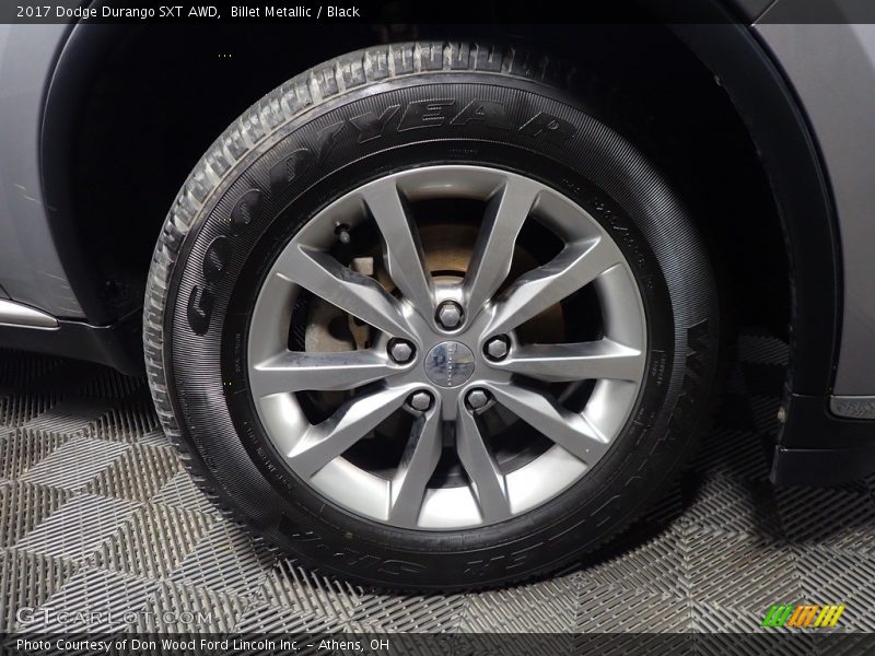 Billet Metallic / Black 2017 Dodge Durango SXT AWD