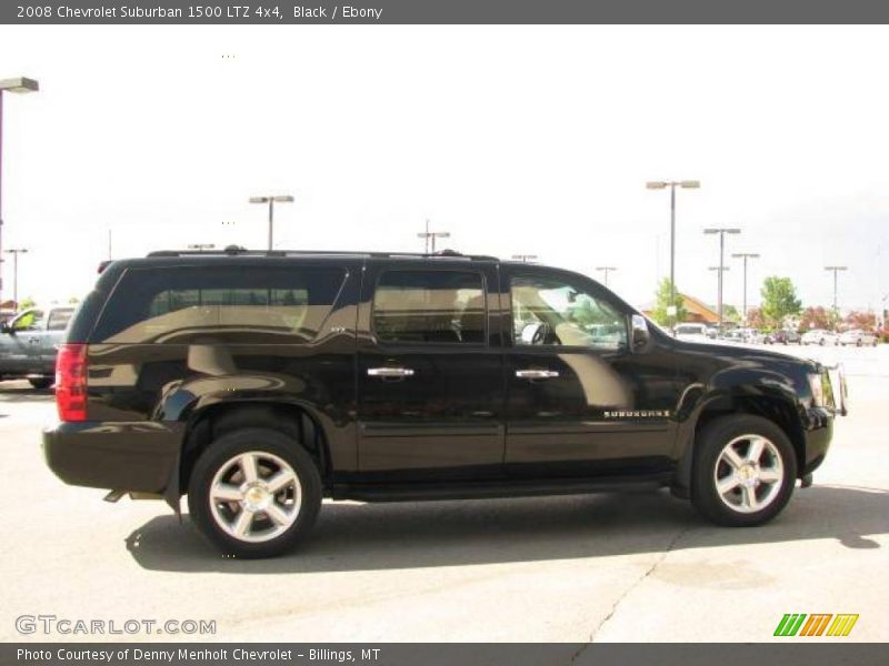 Black / Ebony 2008 Chevrolet Suburban 1500 LTZ 4x4