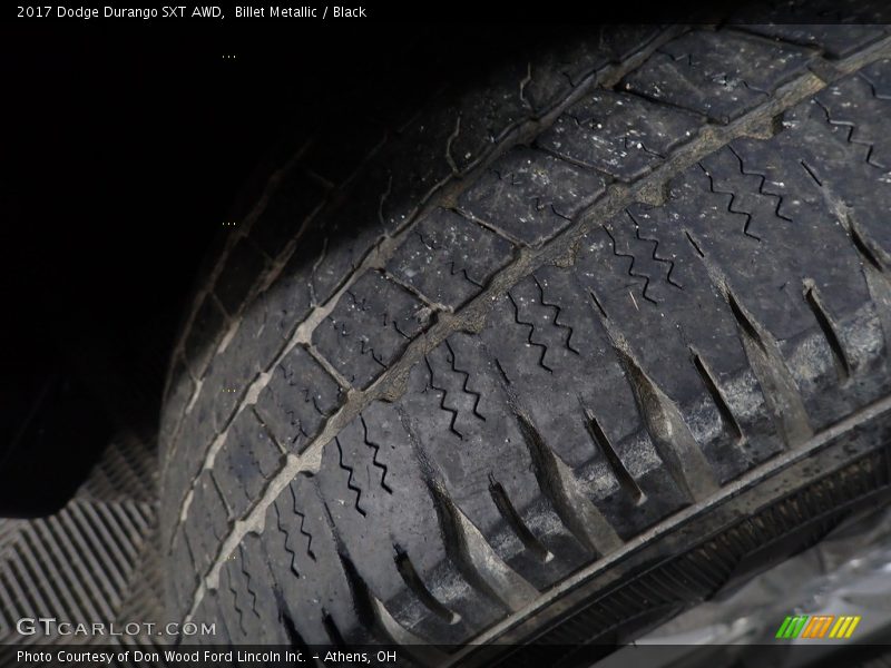 Billet Metallic / Black 2017 Dodge Durango SXT AWD