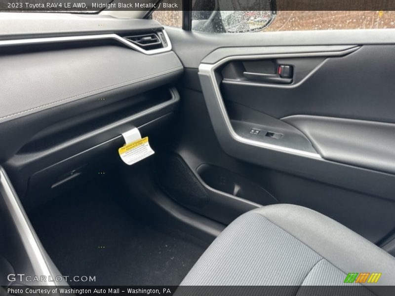 Midnight Black Metallic / Black 2023 Toyota RAV4 LE AWD