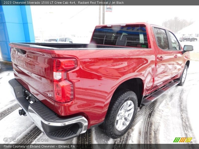 Radiant Red Tintcoat / Jet Black 2023 Chevrolet Silverado 1500 LT Crew Cab 4x4